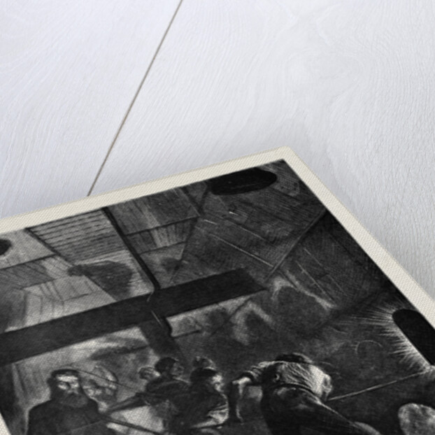 On the Atlantic Steamer: The Stoke Hole, 1870 by Anonymous