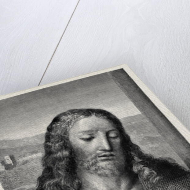Head of Our Saviour from Leonardo Da Vinci's Last Supper by Anonymous