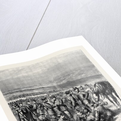The Volunteer Review at Brighton, Stand Easy, 1870 by Anonymous