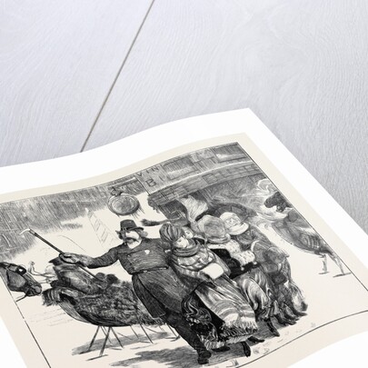 Police Convoy in Boston, 1870 by Anonymous