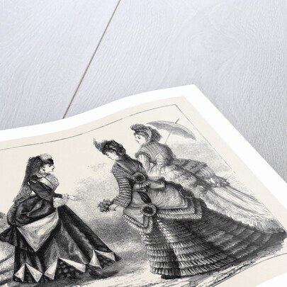 Paris Fashions for May, 1870 by Anonymous