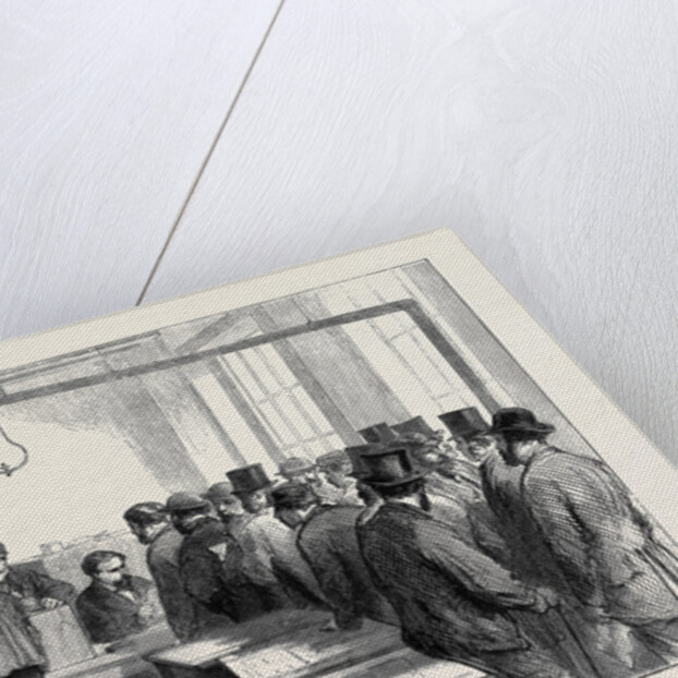 The Plebiscitum. Civilians Voting, 1870 by Anonymous