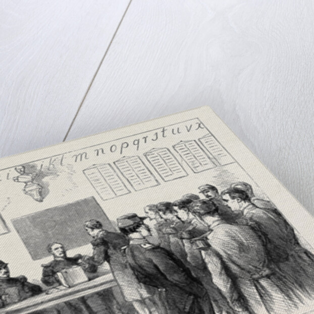 The Plebiscitum. Soldiers Voting, 1870 by Anonymous
