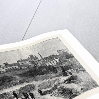Northern Portion of the Gallo-Roman Remains of an Amphitheatre at Paris, 1870 by Anonymous