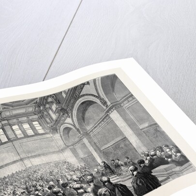 The Theatre of the New London University Buildings, the Opening Ceremony, 1870 by Anonymous