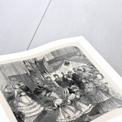 H.R.H. The Princess Louise at the Fancy Bazaar, Cannon Street Hotel, London, 1870 by Anonymous
