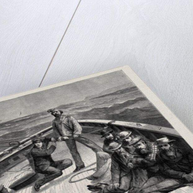 The Anglo-American Yacht-Race, on Board the Cambria, 1870 by Anonymous