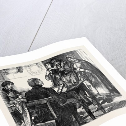 Irish Sketches, How Not to Pay the Rent, 1870 by Anonymous