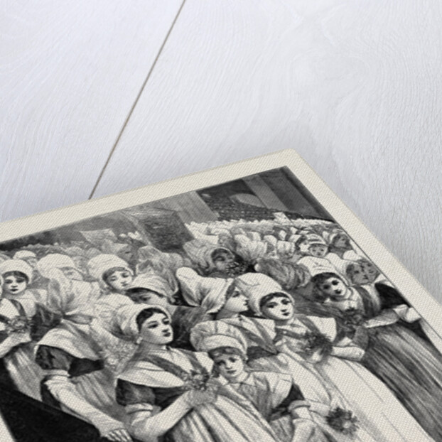 The Anniversary Festival of Charity Children in St. Paul's, London, 1870 by Anonymous