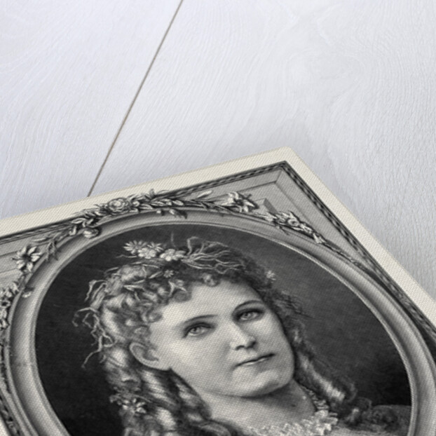 Mdlle Christine Nilsson, 1870 by Anonymous