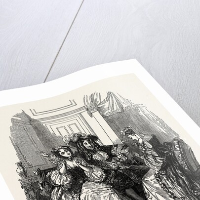 Scene from Les Précieuses Ridicules by Anonymous
