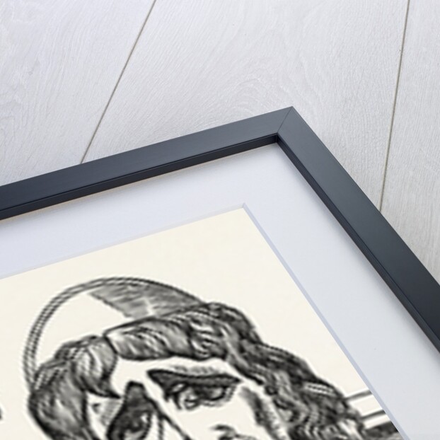 Tragic Masks from Pompeii Italy by Anonymous