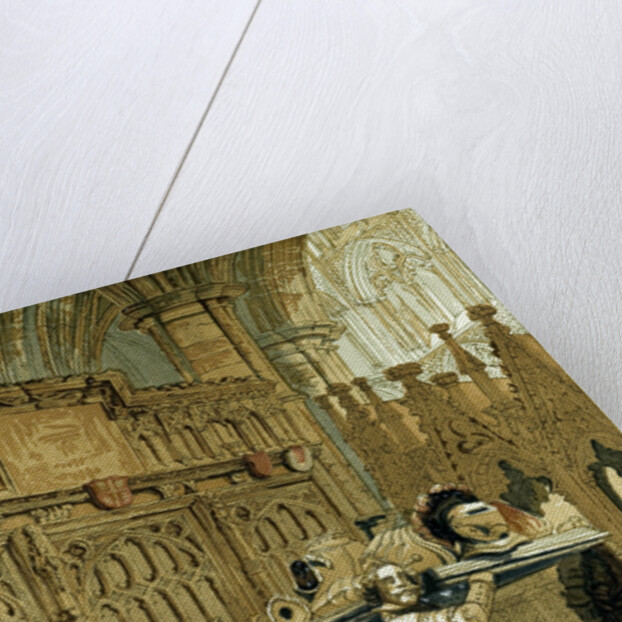 Tomb of Sir Francis Vere in Westminster Abbey UK by Anonymous