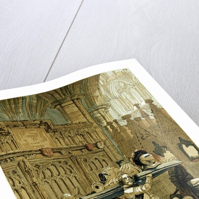 Tomb of Sir Francis Vere in Westminster Abbey UK by Anonymous