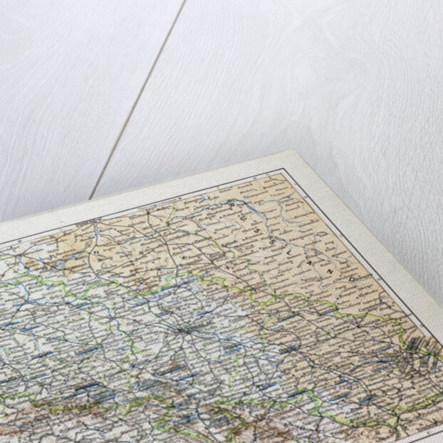 Map of Silesia Poland 1899 by Anonymous