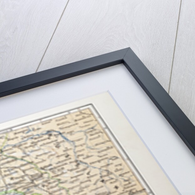 Map of Silesia Poland 1899 by Anonymous