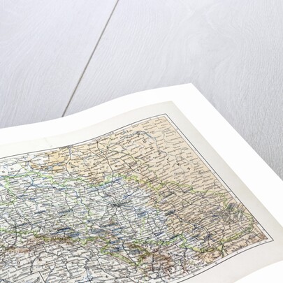 Map of Silesia Poland 1899 by Anonymous