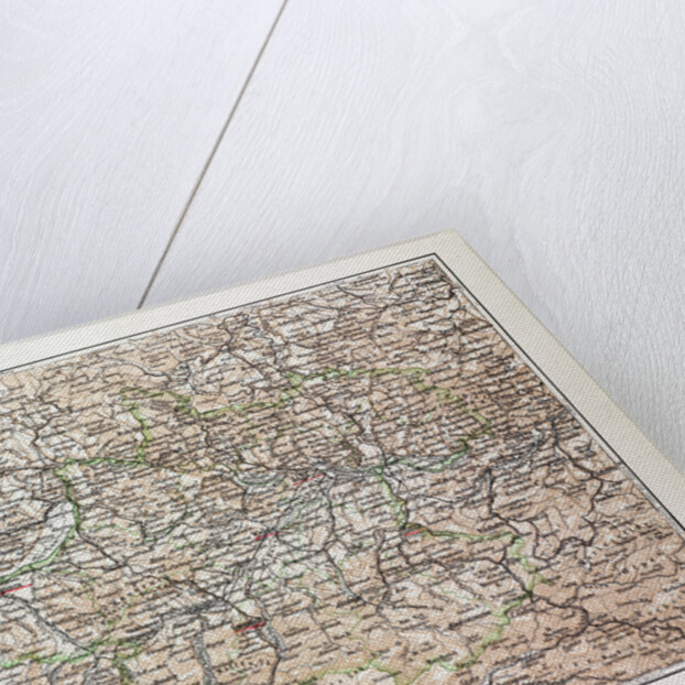 Map of Austria 1899 by Anonymous