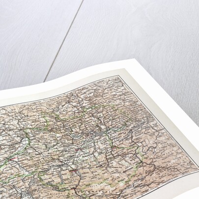 Map of Austria 1899 by Anonymous