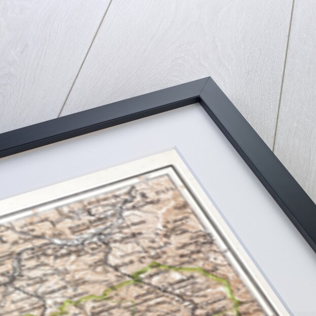 Map of Kärnten Austria 1899 by Anonymous