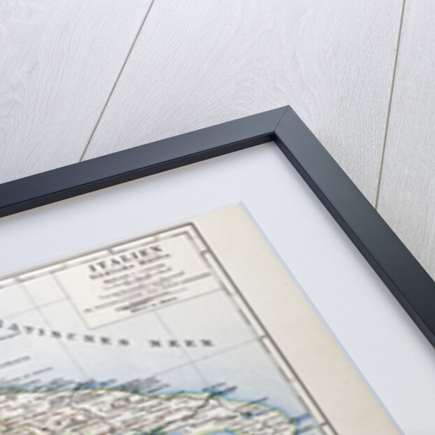 Map of South Italy 1899 by Anonymous