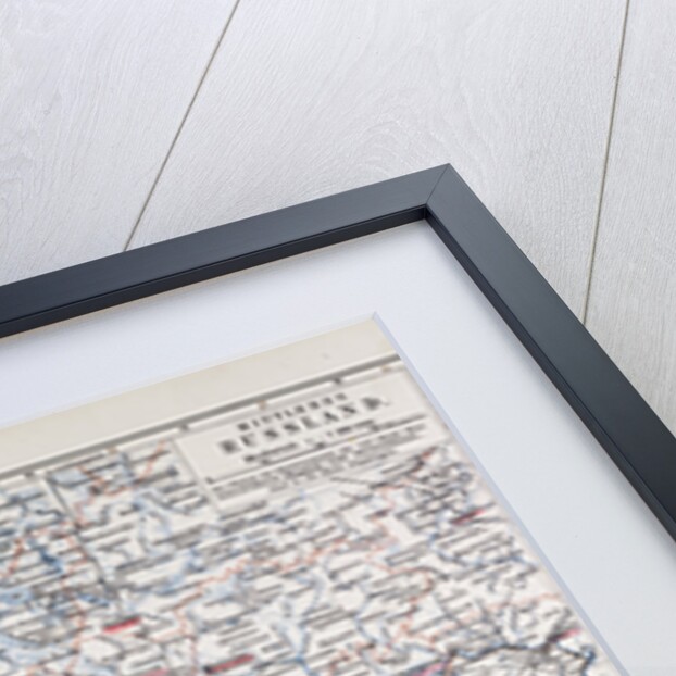 Map of Central Russia 1899 by Anonymous