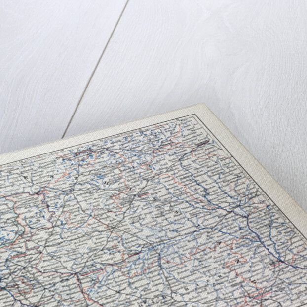 Map of Poland Belarus and Ukraine 1899 by Anonymous