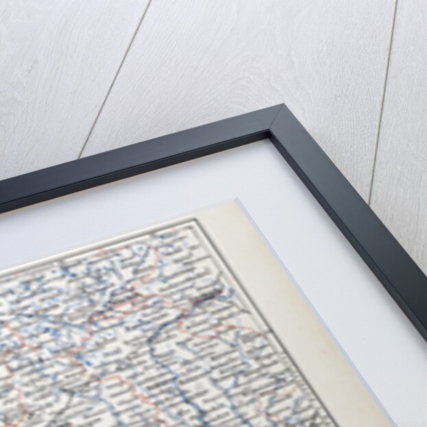 Map of Poland Belarus and Ukraine 1899 by Anonymous