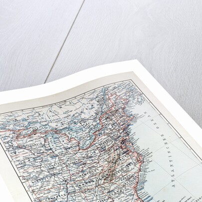 Map of the Eastern Part of the United States of America 1899 by Anonymous