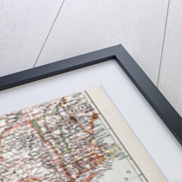 Map of the North East of the United States of America 1899 by Anonymous