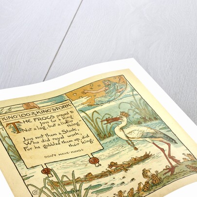 King Log and King's Stork by Anonymous