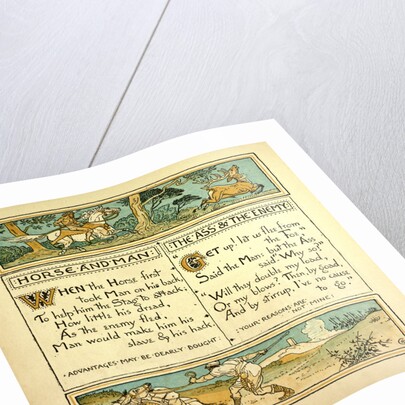 Horse and Man the Ass and the Enemy by Anonymous