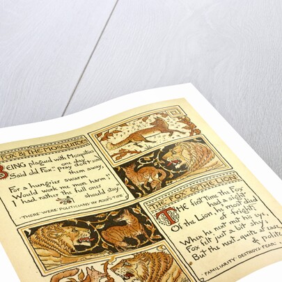 The Fox and the Mosquitoes the Fox and the Lion by Anonymous