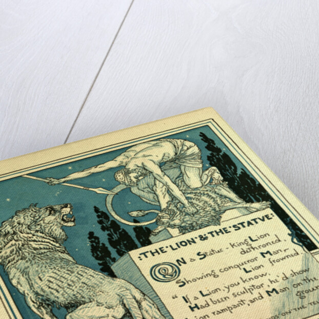 The Lion and the Statue by Anonymous