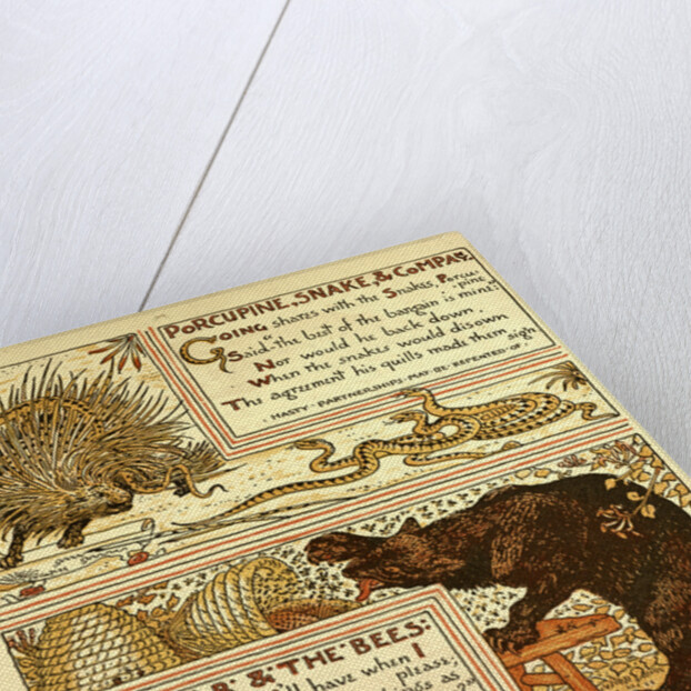 Porcupine Snake and Company the Bear and the Bees by Anonymous