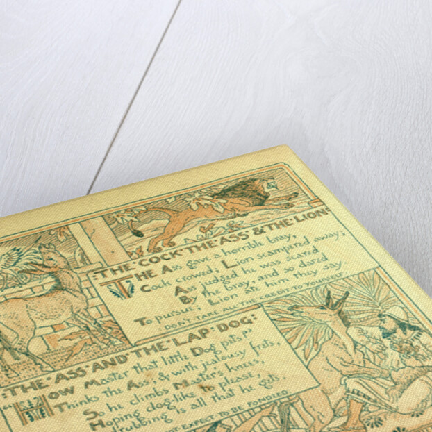 The Cock the Ass and the Lion the Ass and the Lap Dog by Anonymous