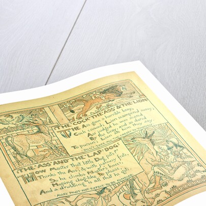 The Cock the Ass and the Lion the Ass and the Lap Dog by Anonymous