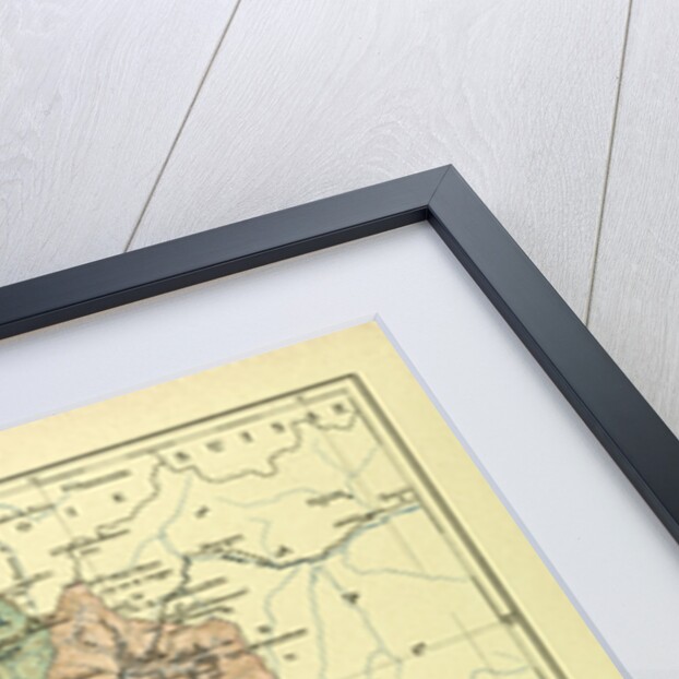 Map of Savoie France by Anonymous