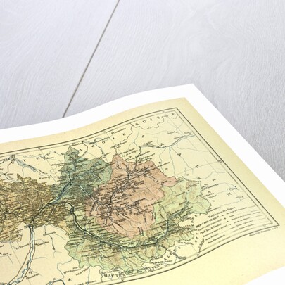 Map of Savoie France by Anonymous