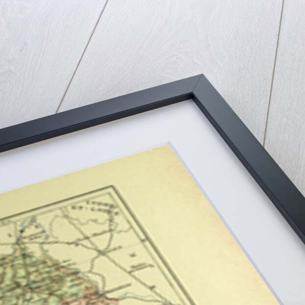 Map of Deux-Sèvres France by Anonymous