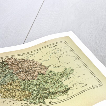 Map of Tarn France by Anonymous