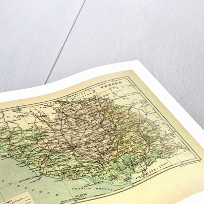 Map of Vendée France by Anonymous