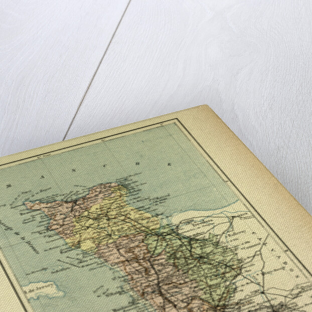 Map of Manche France by Anonymous
