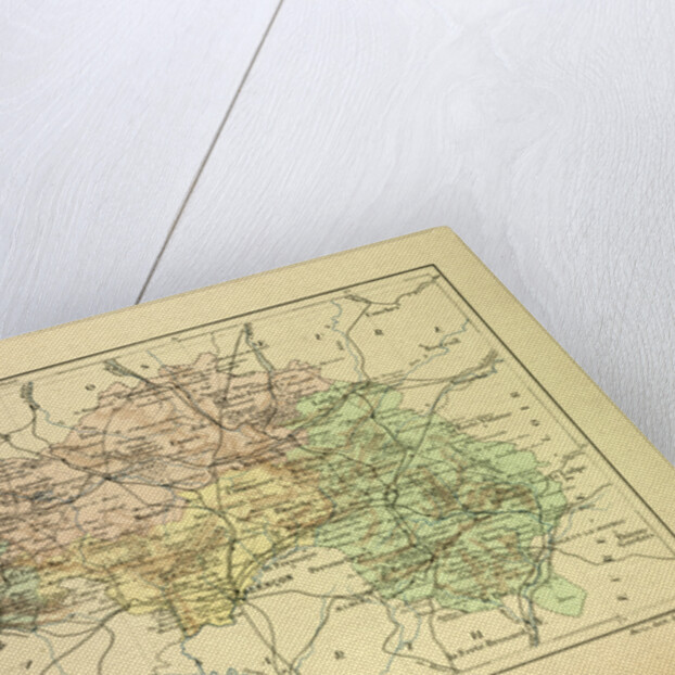 Map of Orne France by Anonymous