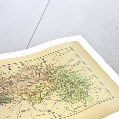Map of Orne France by Anonymous