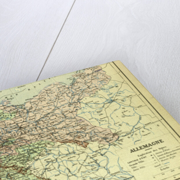 Map of Germany by Anonymous