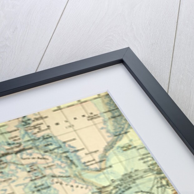 Map of North America and South America by Anonymous