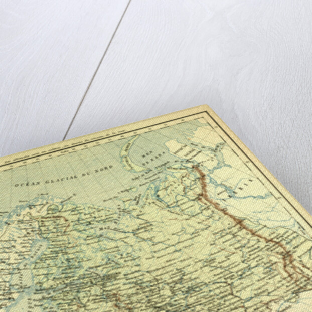 Map of Russia and Romania by Anonymous