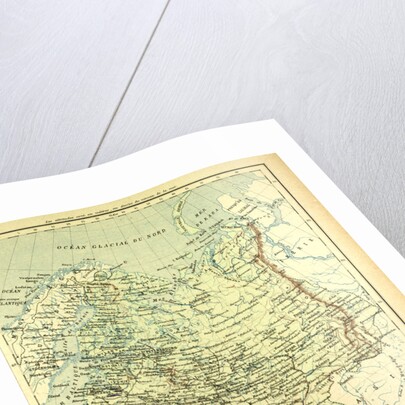 Map of Russia and Romania by Anonymous