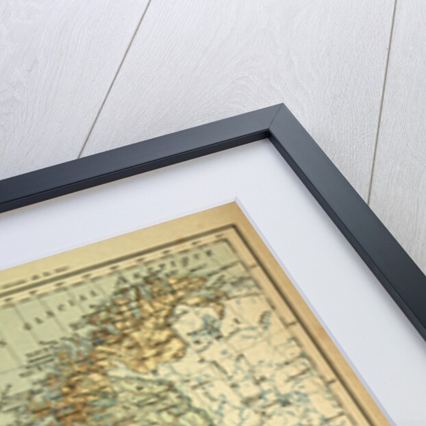 Map of Sweden Denmark and Norway by Anonymous